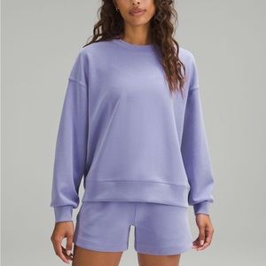 lululemon athletica Softstreme Crewneck Pullover Sweatshirt in Dark Lavender